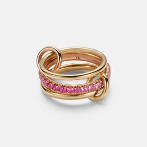 Pink Diamond Gold Ring